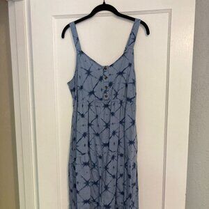 Sonoma Tiered Midi Dress (Size Medium)